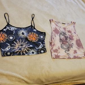 SHEIN bundle crop tops